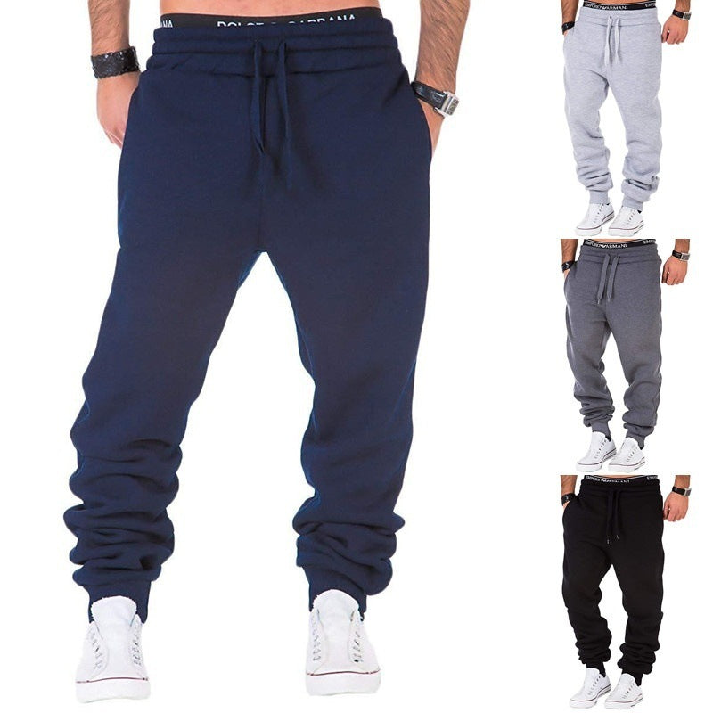 Casual men's gym trousers
