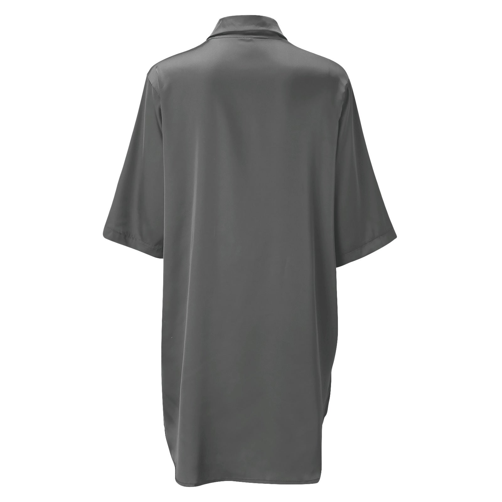 3/4 sleeve satin nightdress - Image 11