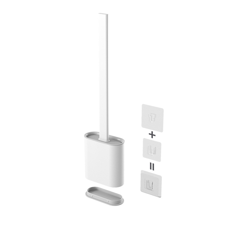 Silicone toilet brush and holder set - Image 11