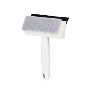 Glass window squeegee wiper with removable sponge