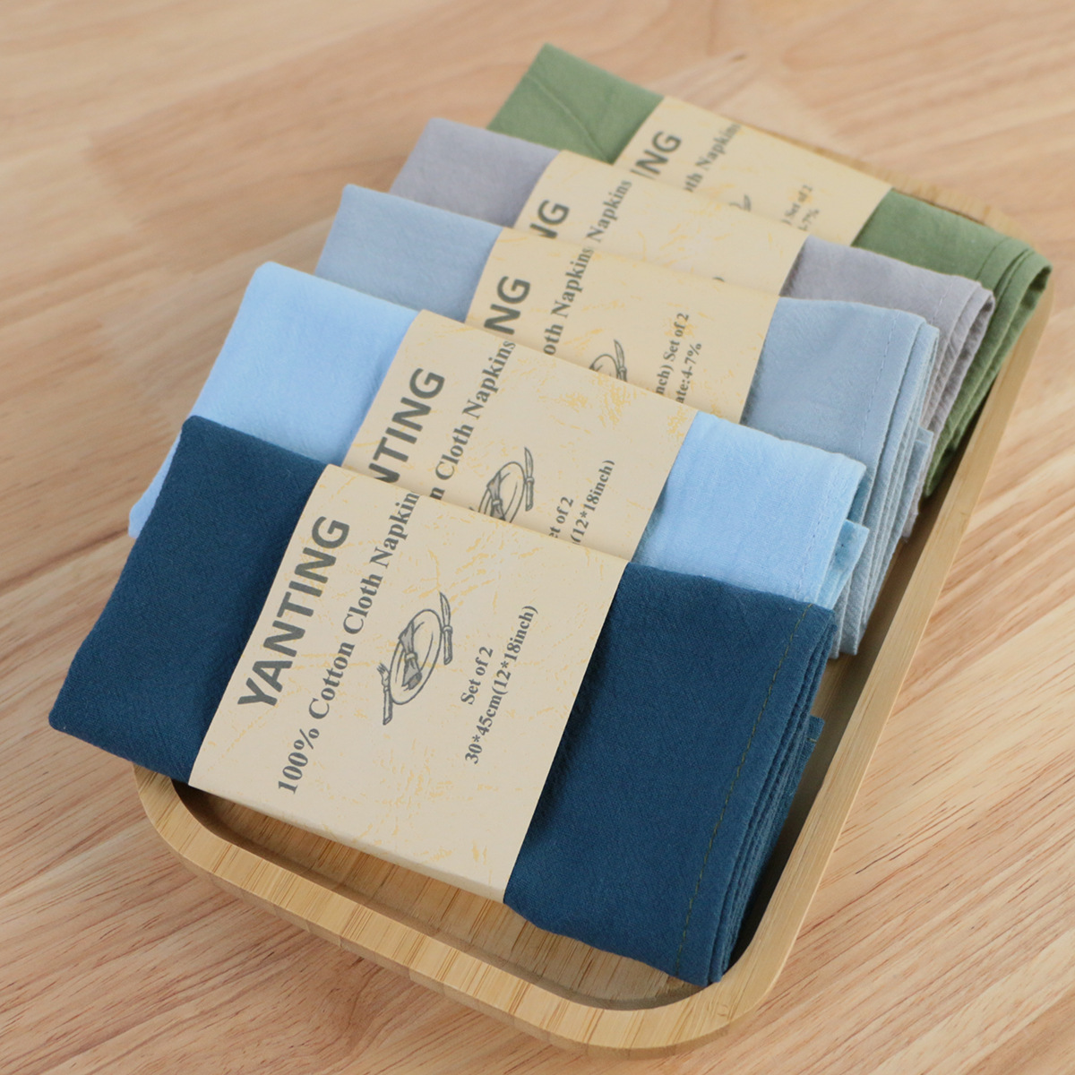 30 x 45 cm cotton table napkins 2pack - Image 20