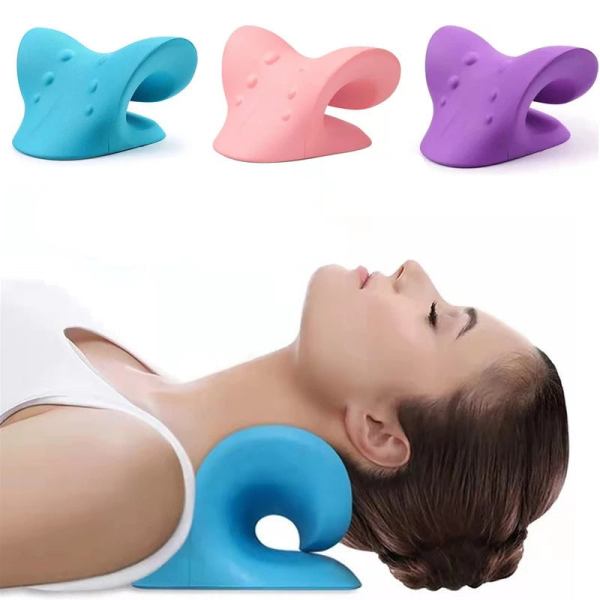 Chiropractic neck relaxing pillow