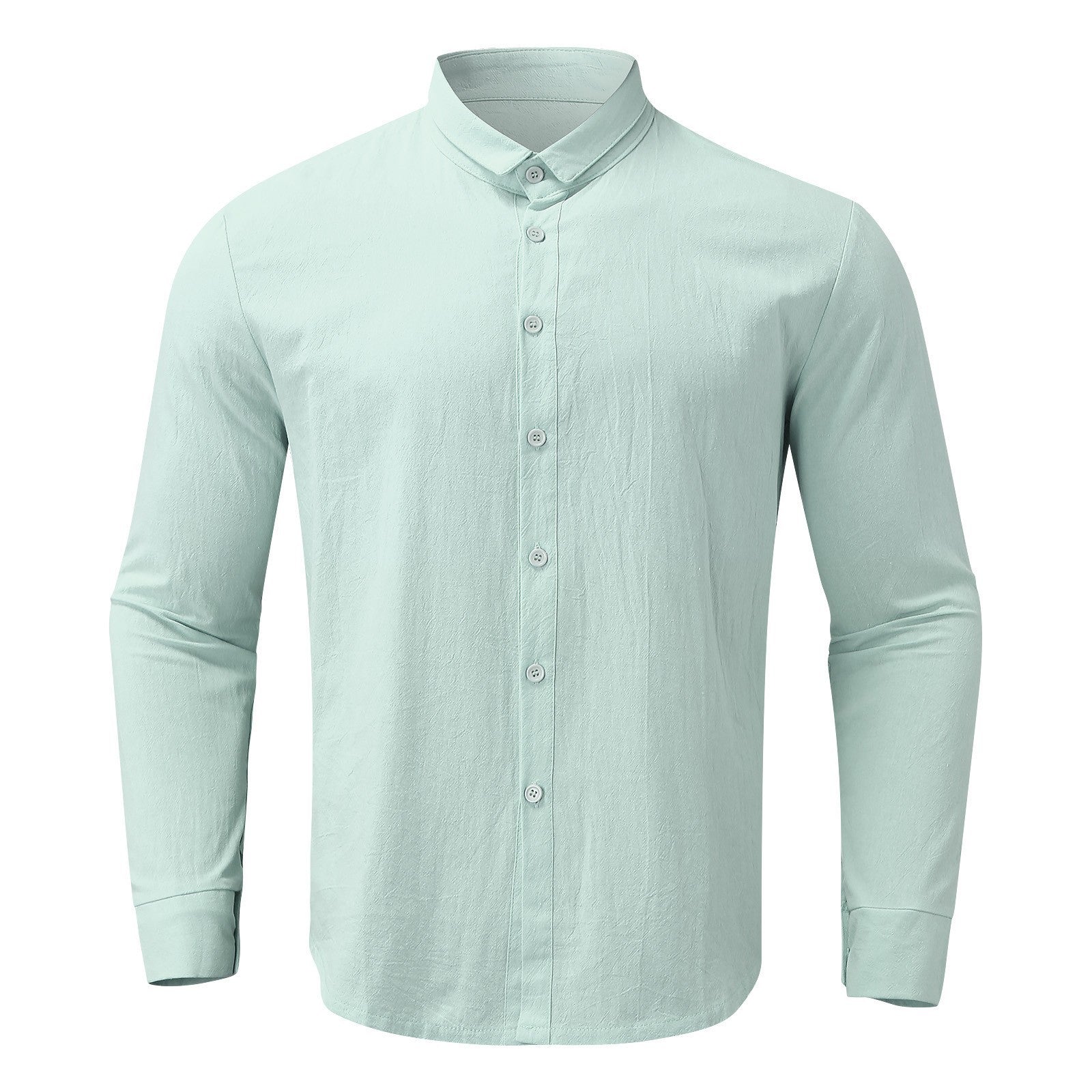 Casual long-sleeve men's shirt - Image 18