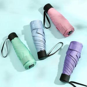 Foldable mini umbrella