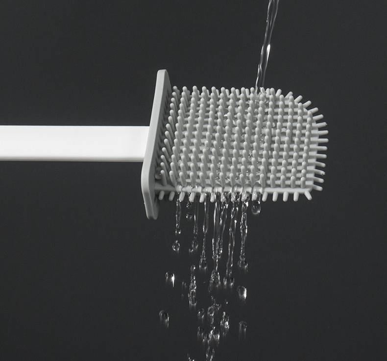 Silicone toilet brush with base - Image 7