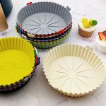 Air fryer silicone baking tray