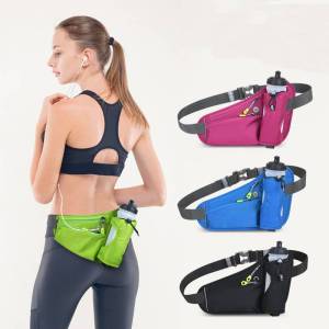 Water bottle pouch sports waist bag