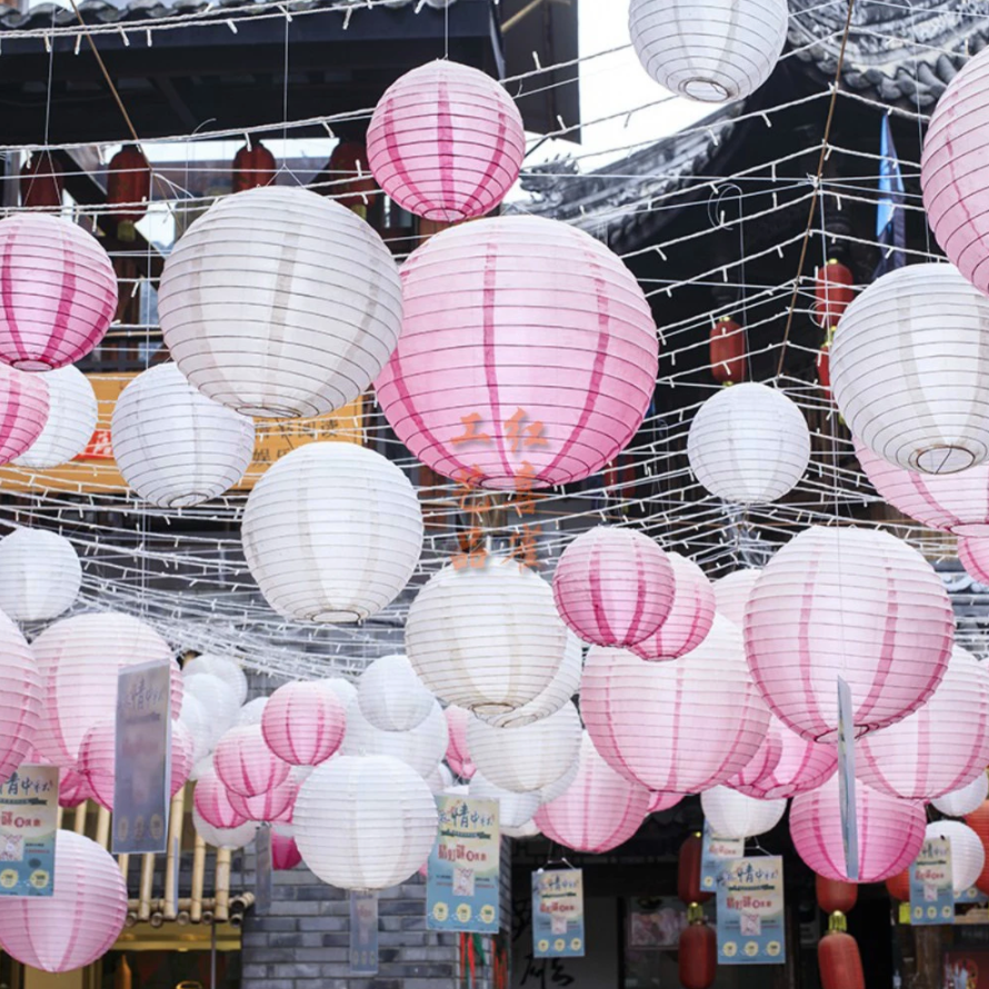 Decorative paper lantern set of 3 pcs - Image 21