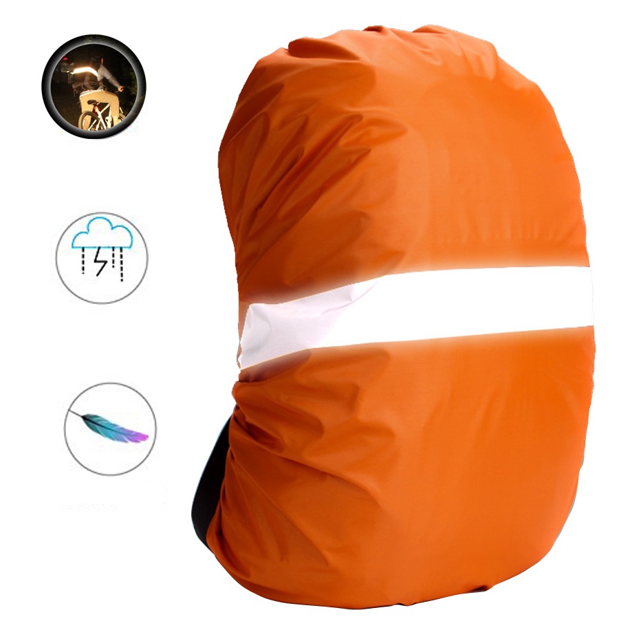 Reflective backpack rain cover - Image 7