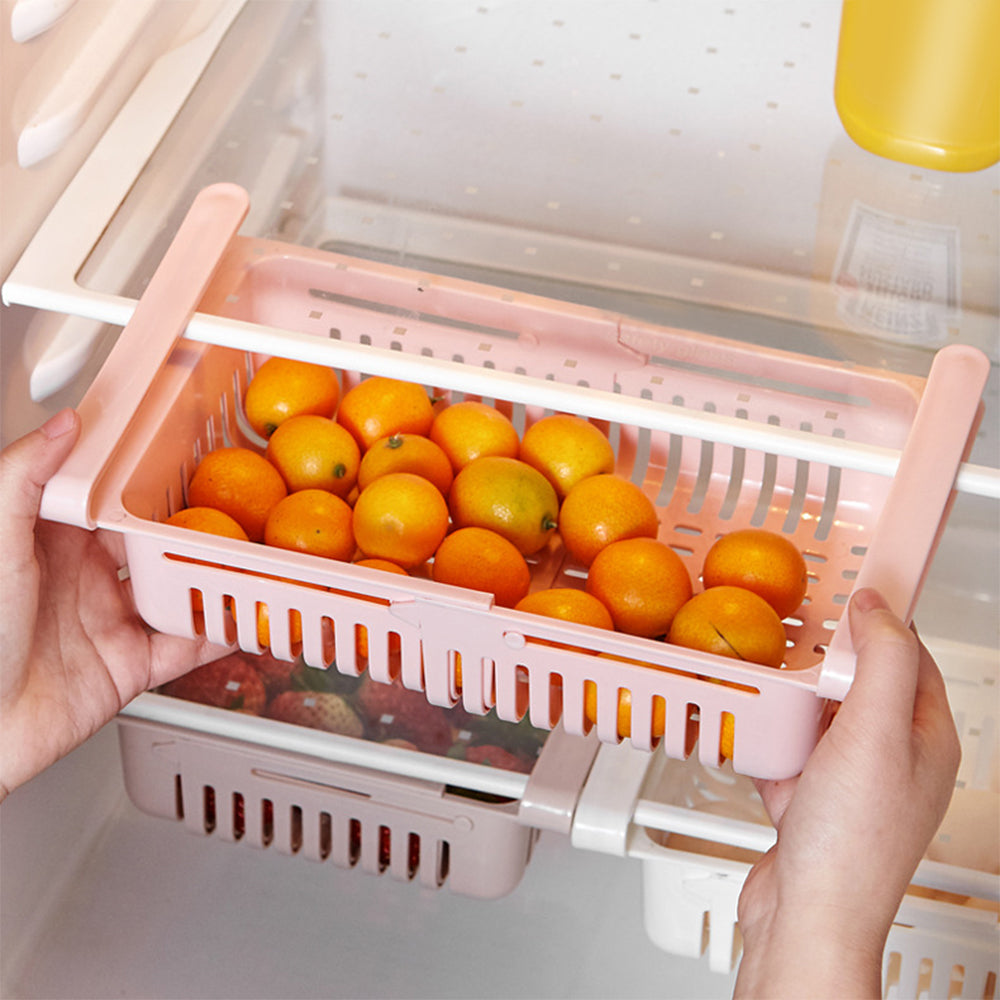 Adjustable refrigerator storage rack - Image 17
