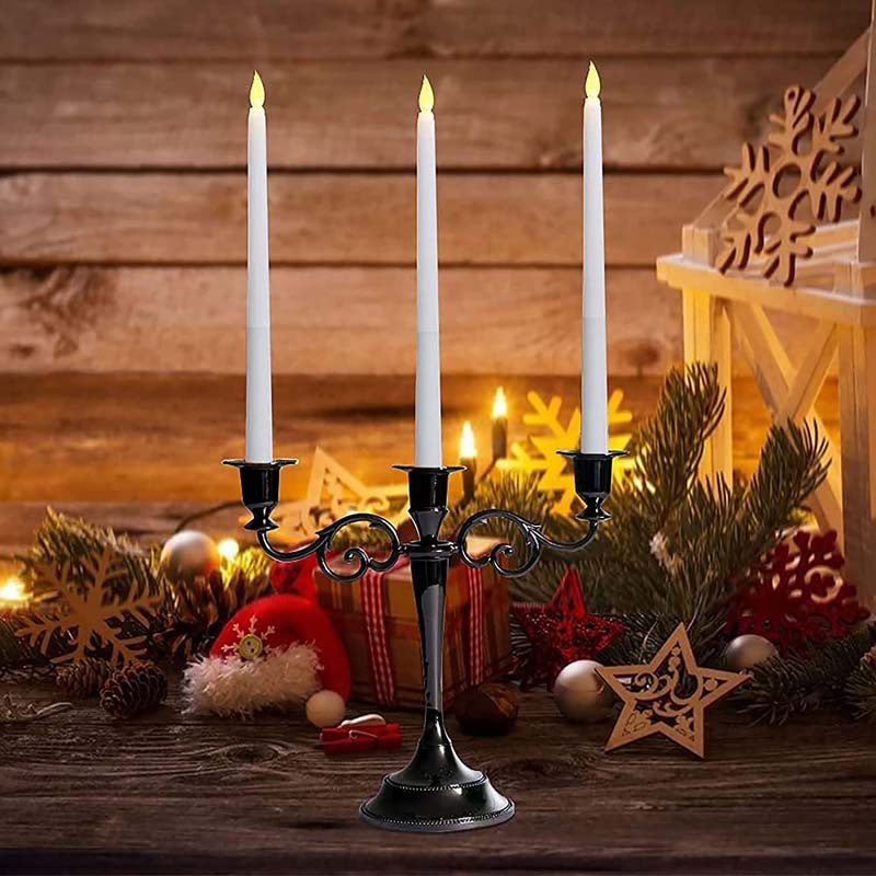 Flameless LED taper candles set with remote - Image 15