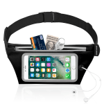 Waterproof sports mobile phone waist bag