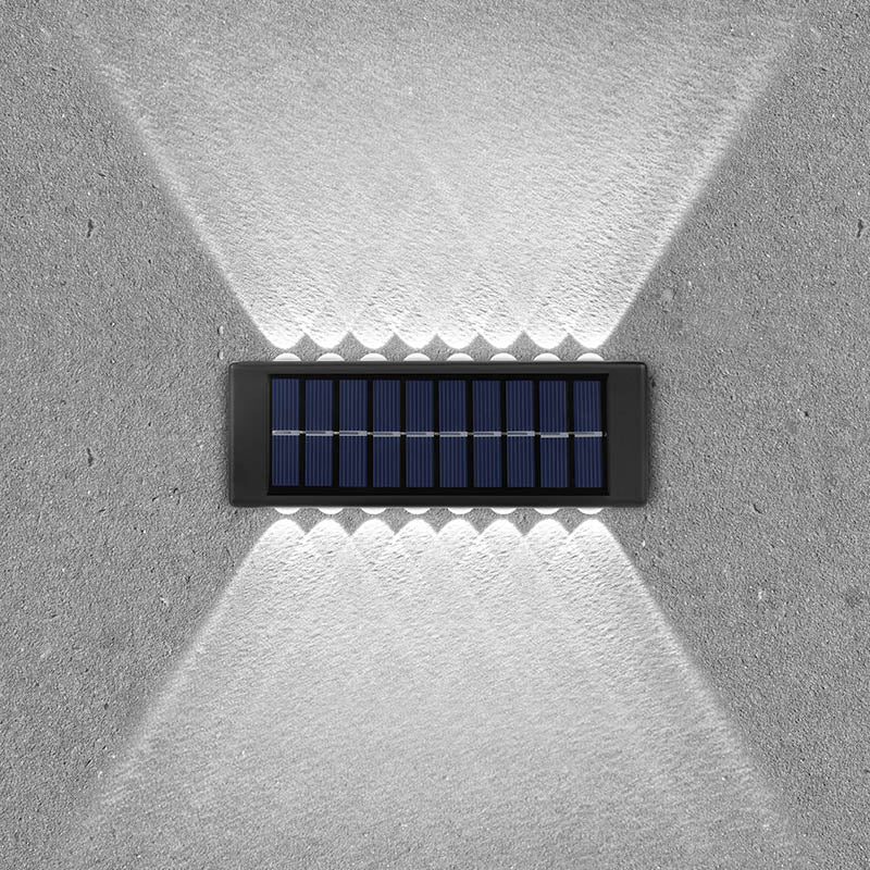 Two-way outdoor solar wall light - Image 21