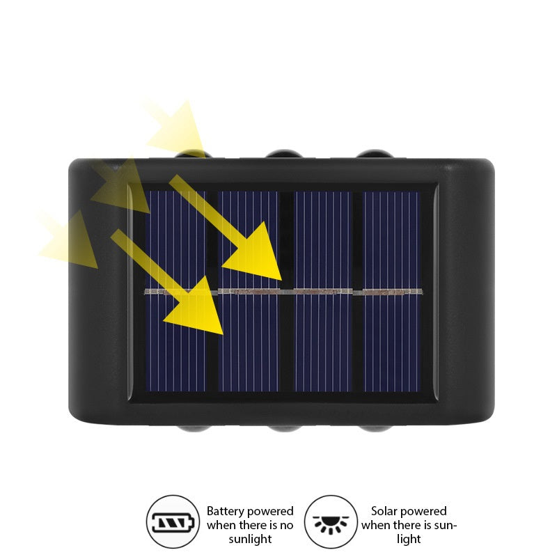 Two-way outdoor solar wall light - Image 19