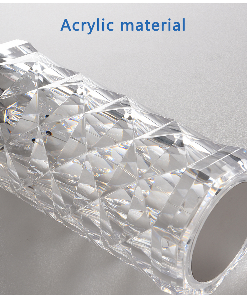 Crystal like color changing table lamp with remote - Image 4