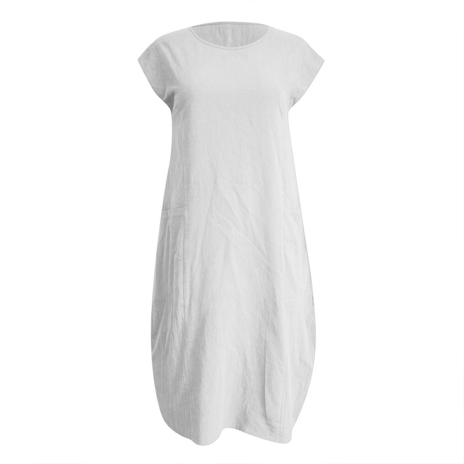 Relaxed short sleeve summer dress - Image 9