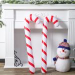 Inflatable Christmas candy cane stick