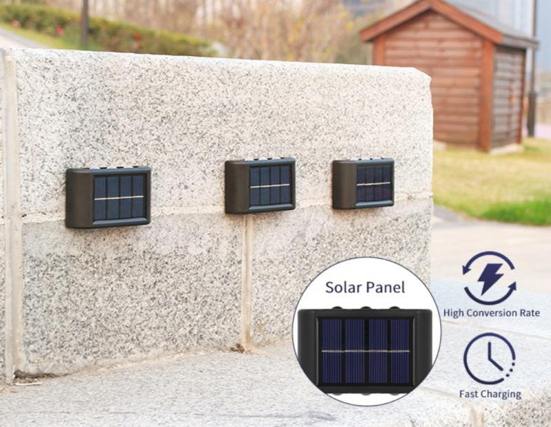 Two-way outdoor solar wall light - Image 23