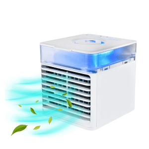 Portable mini air cooling conditioner & humidifier