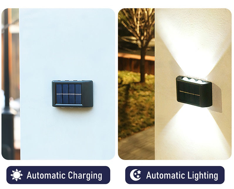 Two-way outdoor solar wall light - Image 17