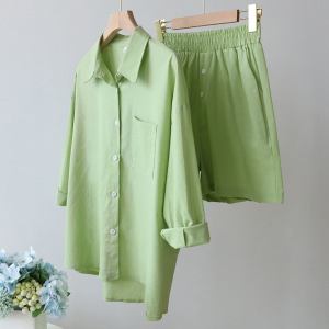 Shirt & shorts casual summer set