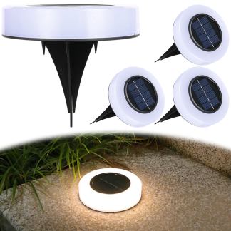 Solar powered outdoor ground light 2pack & 4pack