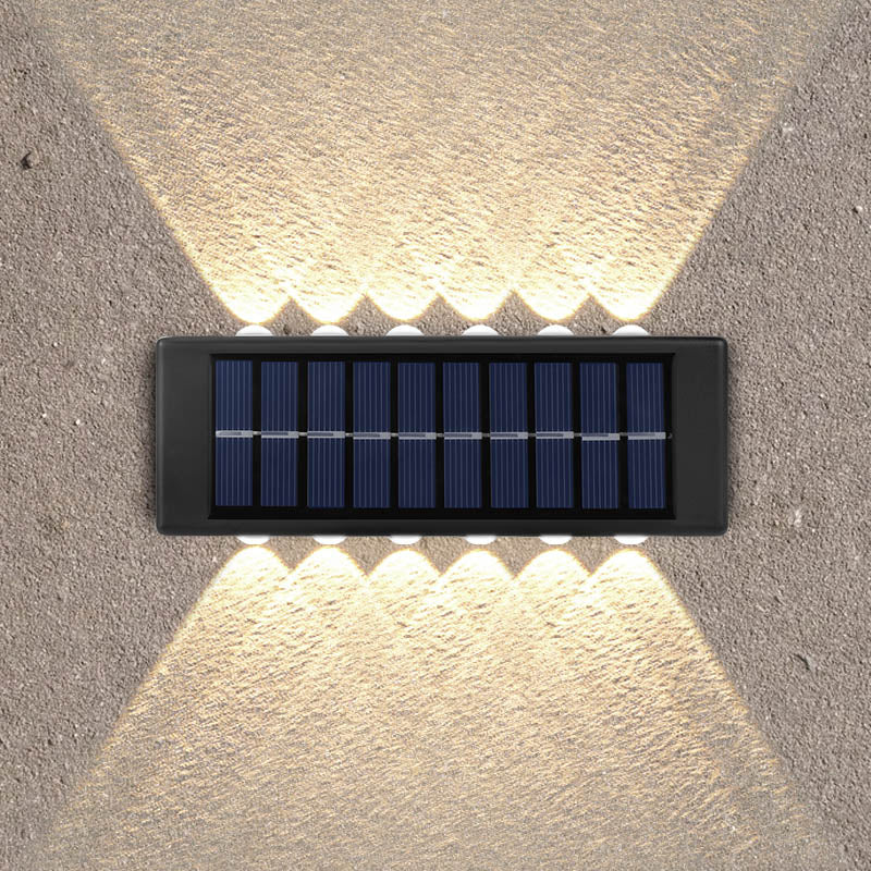Two-way outdoor solar wall light - Image 27
