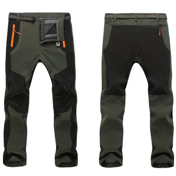 Warm outdoor hiking men's trousers
