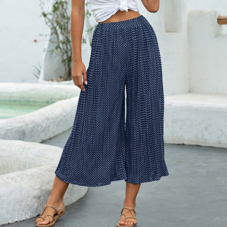 Casual wide leg pants