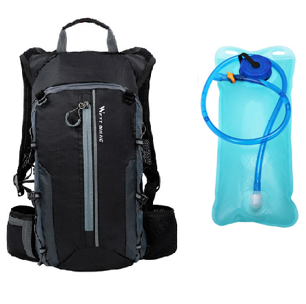 Ultralight waterproof backpack with optional water bag - Image 4