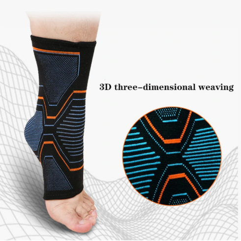 Breathable ankle support sleeve brace - Image 4