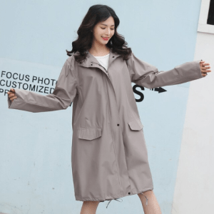 Unisex water-repellent coat