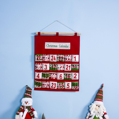 Hanging advent Christmas calendar - Image 5