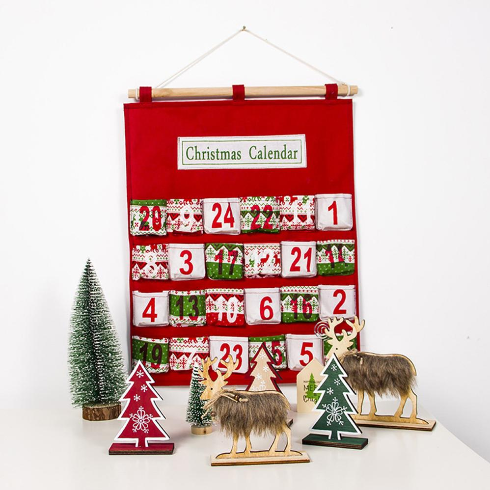 Hanging advent Christmas calendar - Image 7