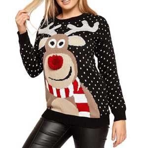 Christmas deer sweater for women