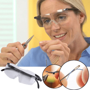 Unisex design 250 degree magnifying glasses