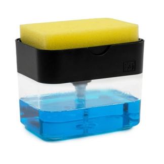 Dish soap dispenser tray