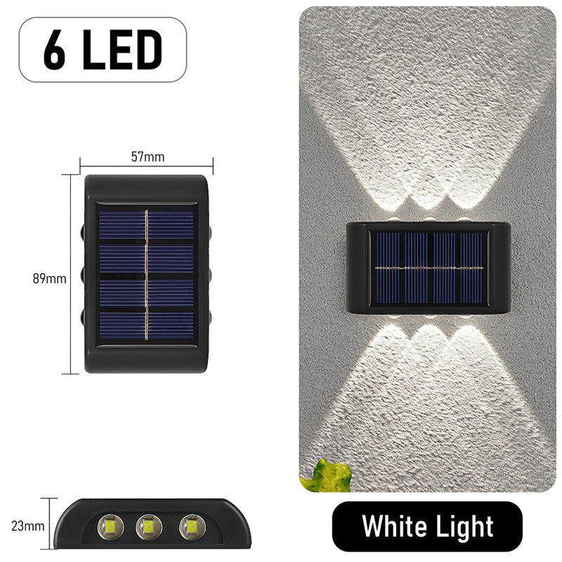 Two-way outdoor solar wall light - Image 5