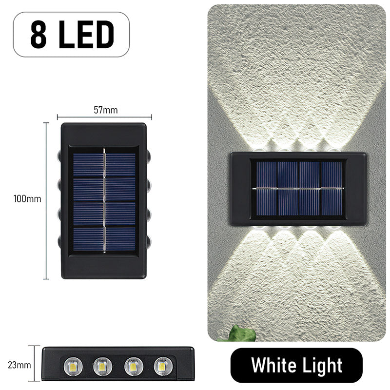 Two-way outdoor solar wall light - Image 7