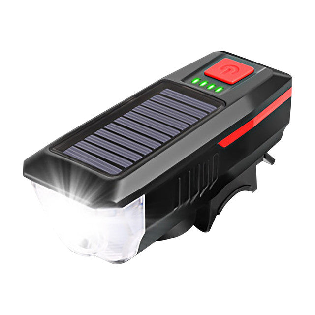 2 in 1 solar bike light & horn - Image 2