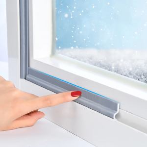 Self adhesive window sealing strip