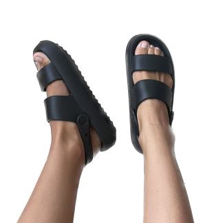 Non-slip rubber slide sandals