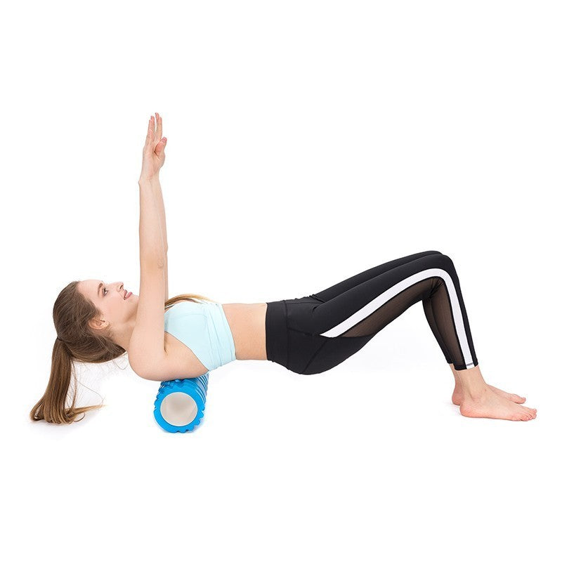 Massaging fitness roller