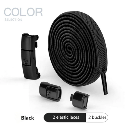 Elastic no tie shoelaces