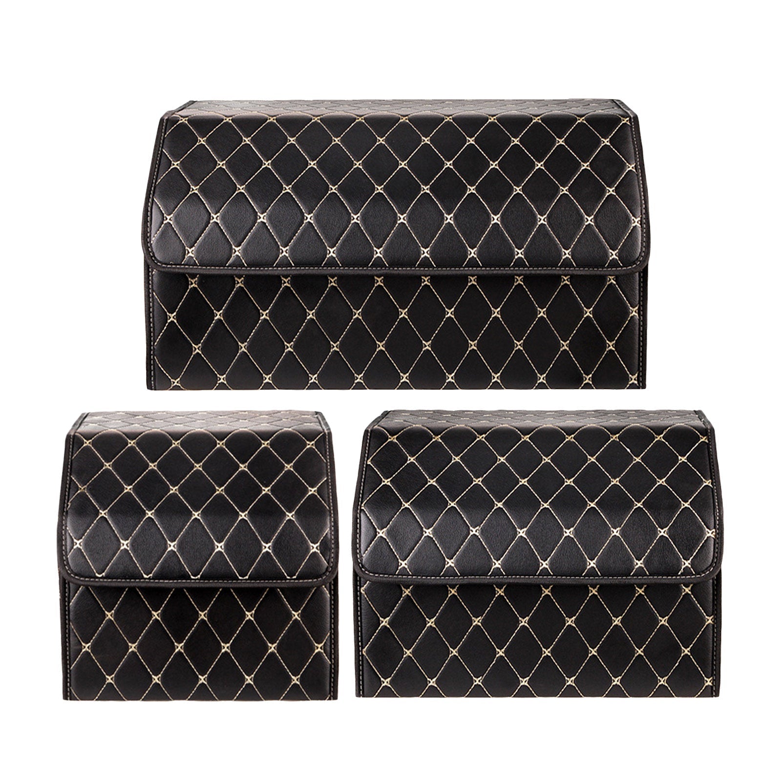 Multi-functional car trunk storage box