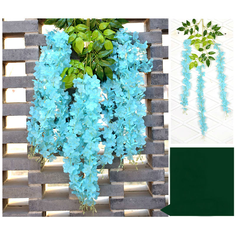 Artificial hanging flower string 12pack - Image 2