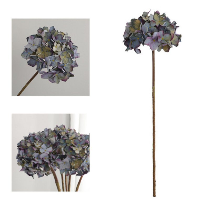 Artificial hydrangea flower 2pack - Image 3