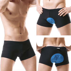 Unisex padded cycling shorts