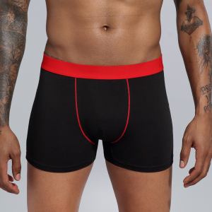 Set of 3 cotton boxer shorts for men