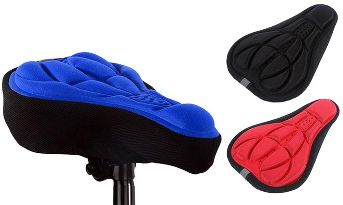 3D gel padded bicycle seat cover - Image 2